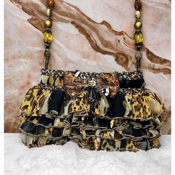 Y2K Mary Frances #1431 “Foxy” Shoulder Bag - Picture 1 of 12